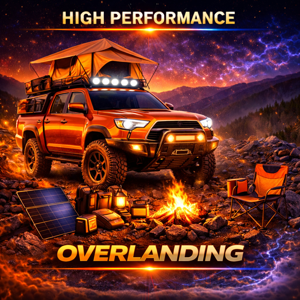 Overlanding products for travel utility and durability